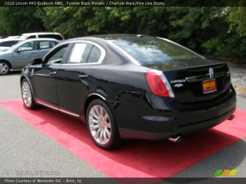 Tuxedo Black Metallic / Charcoal Black/Fine Line Ebony 2010 Lincoln MKS EcoBoost AWD