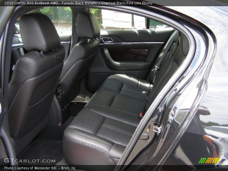 Tuxedo Black Metallic / Charcoal Black/Fine Line Ebony 2010 Lincoln MKS EcoBoost AWD