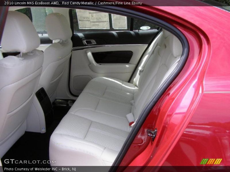 Red Candy Metallic / Cashmere/Fine Line Ebony 2010 Lincoln MKS EcoBoost AWD