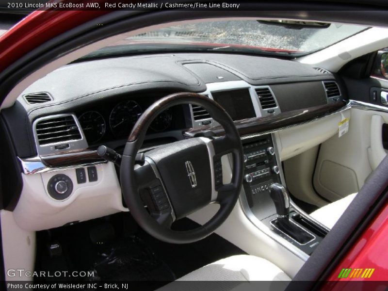 Red Candy Metallic / Cashmere/Fine Line Ebony 2010 Lincoln MKS EcoBoost AWD