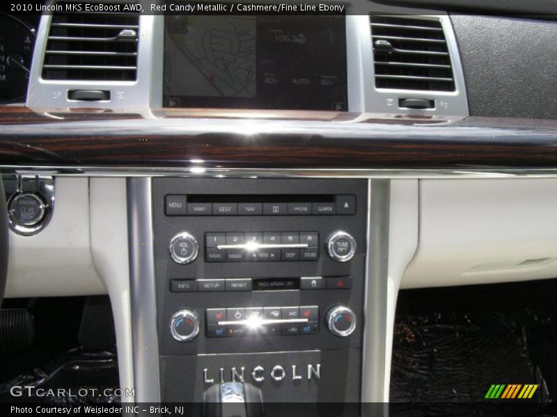 Red Candy Metallic / Cashmere/Fine Line Ebony 2010 Lincoln MKS EcoBoost AWD