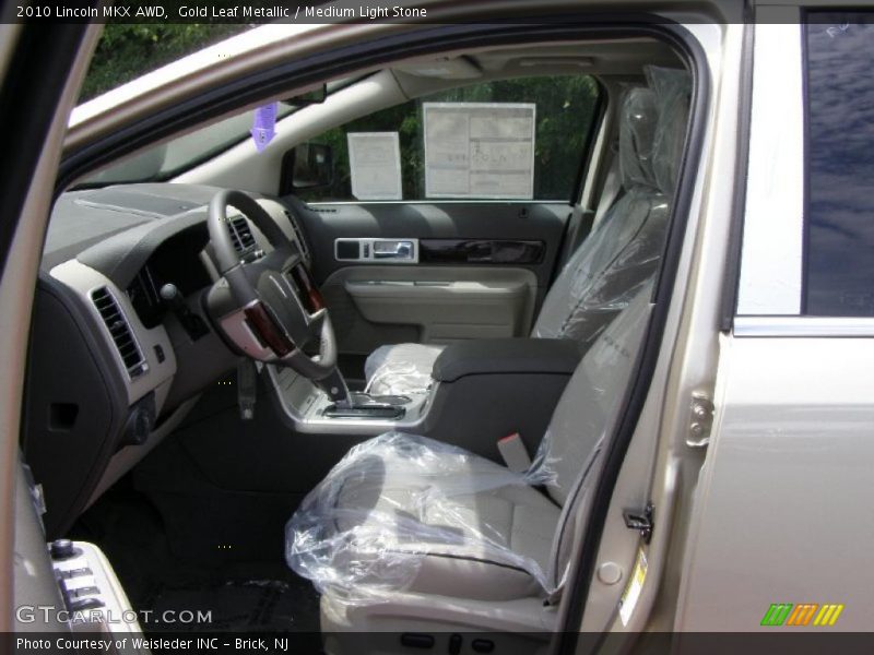 Gold Leaf Metallic / Medium Light Stone 2010 Lincoln MKX AWD