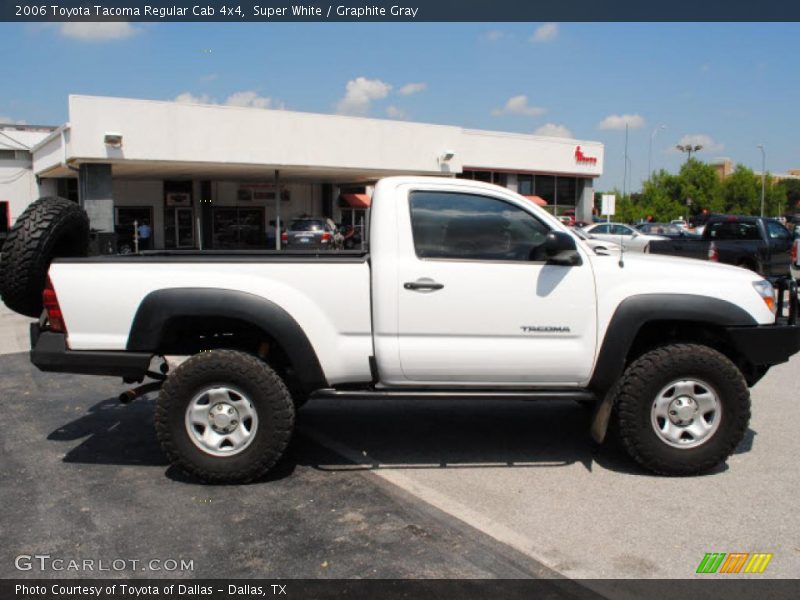 Super White / Graphite Gray 2006 Toyota Tacoma Regular Cab 4x4