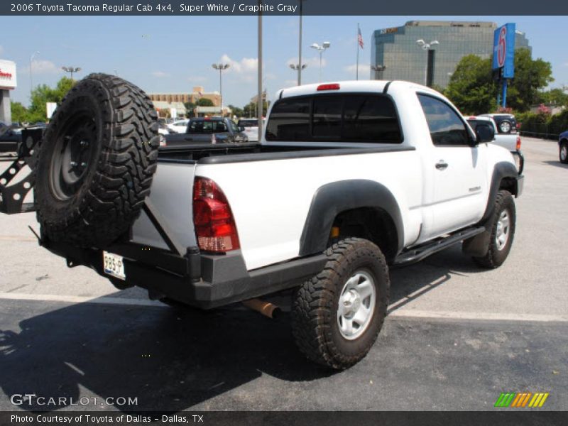 Super White / Graphite Gray 2006 Toyota Tacoma Regular Cab 4x4