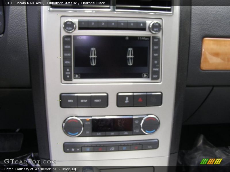 Cinnamon Metallic / Charcoal Black 2010 Lincoln MKX AWD
