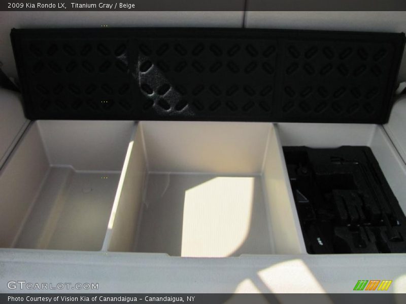 Titanium Gray / Beige 2009 Kia Rondo LX