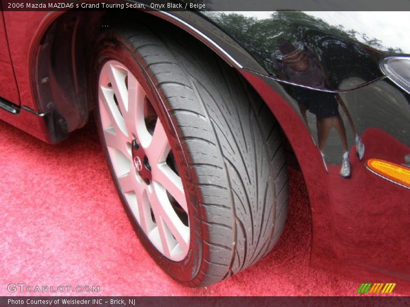 Onyx Black / Beige 2006 Mazda MAZDA6 s Grand Touring Sedan