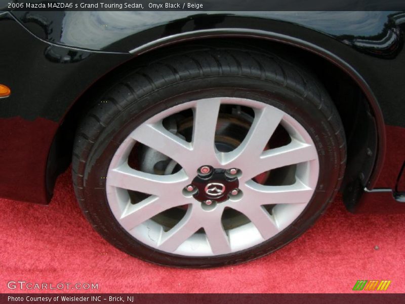Onyx Black / Beige 2006 Mazda MAZDA6 s Grand Touring Sedan