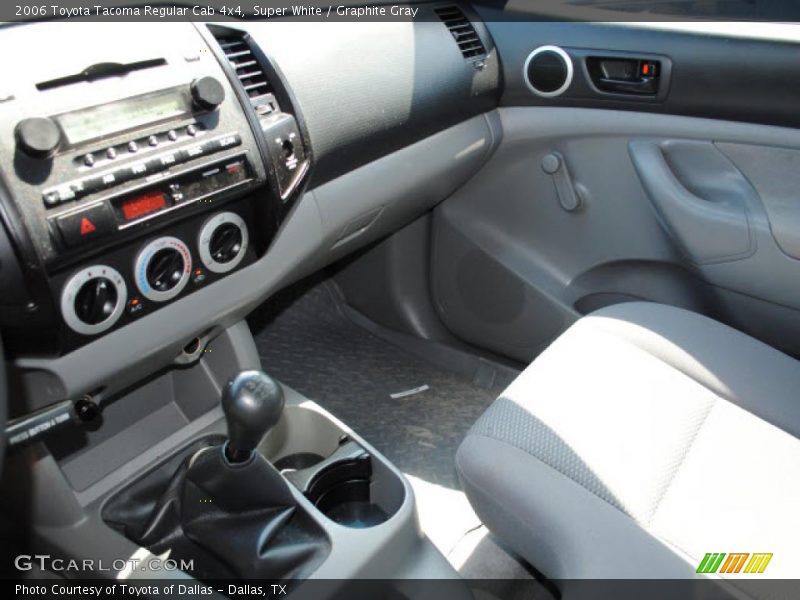 Super White / Graphite Gray 2006 Toyota Tacoma Regular Cab 4x4