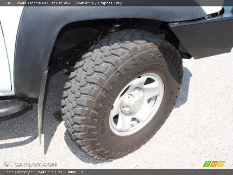 Super White / Graphite Gray 2006 Toyota Tacoma Regular Cab 4x4