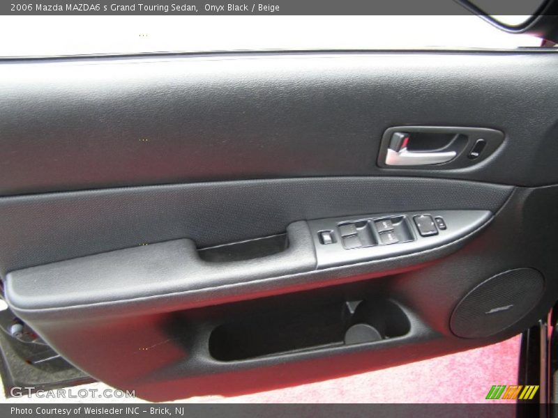 Onyx Black / Beige 2006 Mazda MAZDA6 s Grand Touring Sedan