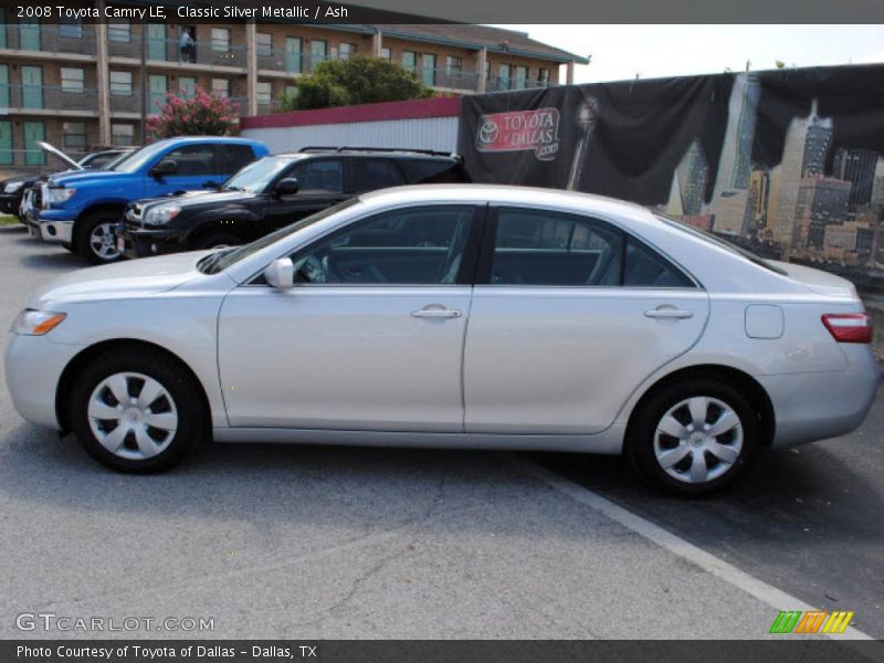 Classic Silver Metallic / Ash 2008 Toyota Camry LE