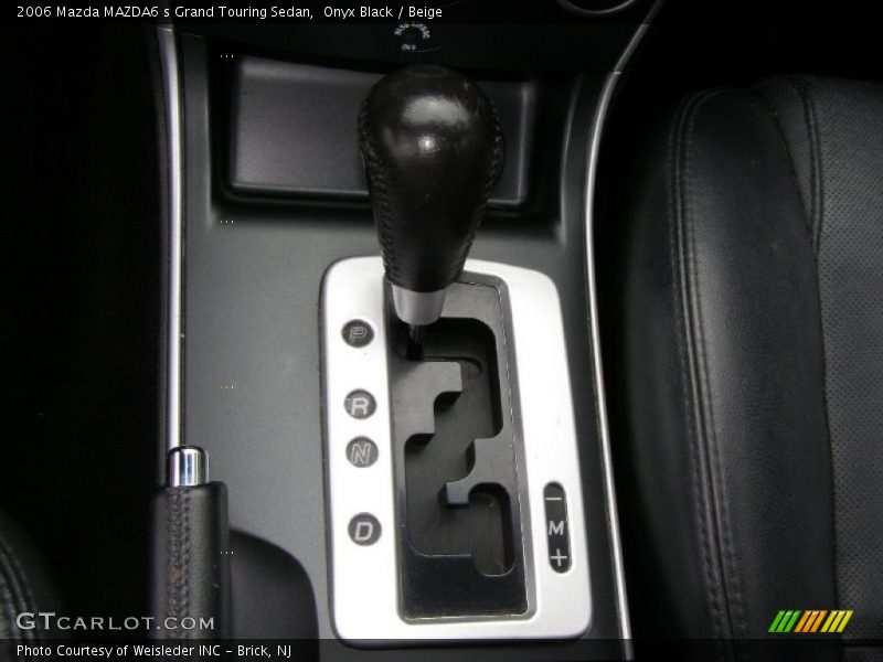 Onyx Black / Beige 2006 Mazda MAZDA6 s Grand Touring Sedan