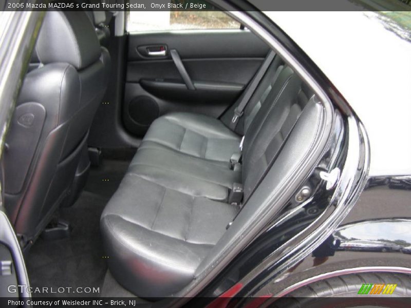 Onyx Black / Beige 2006 Mazda MAZDA6 s Grand Touring Sedan