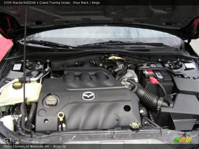 Onyx Black / Beige 2006 Mazda MAZDA6 s Grand Touring Sedan