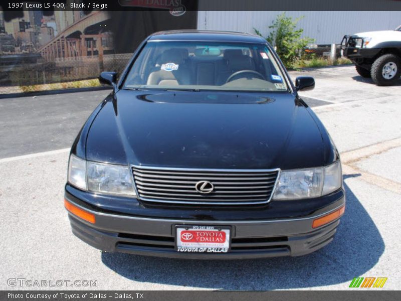 Black / Beige 1997 Lexus LS 400