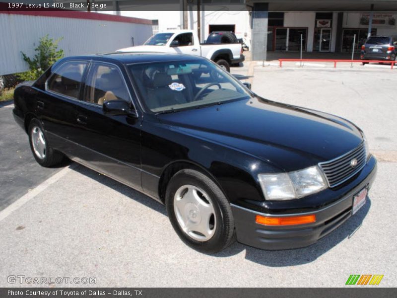Black / Beige 1997 Lexus LS 400