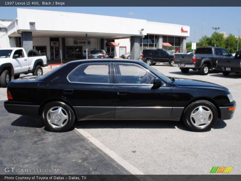 Black / Beige 1997 Lexus LS 400