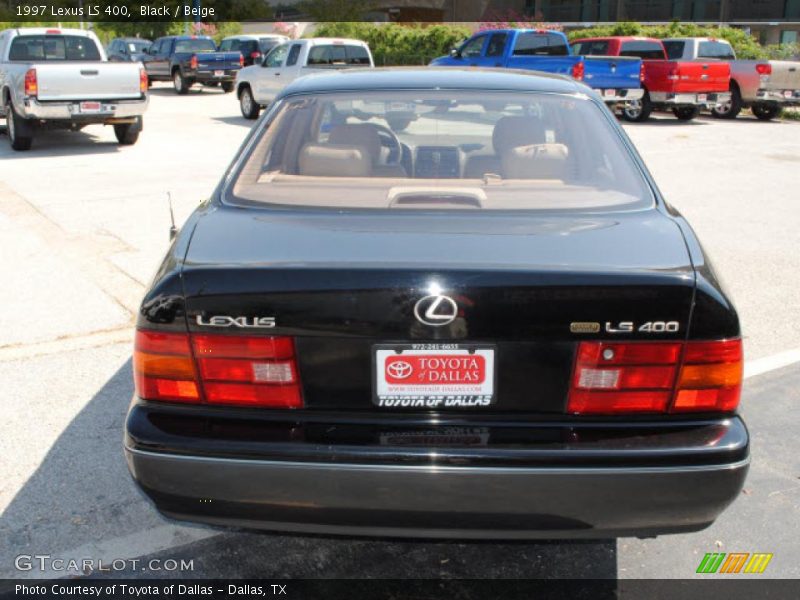 Black / Beige 1997 Lexus LS 400