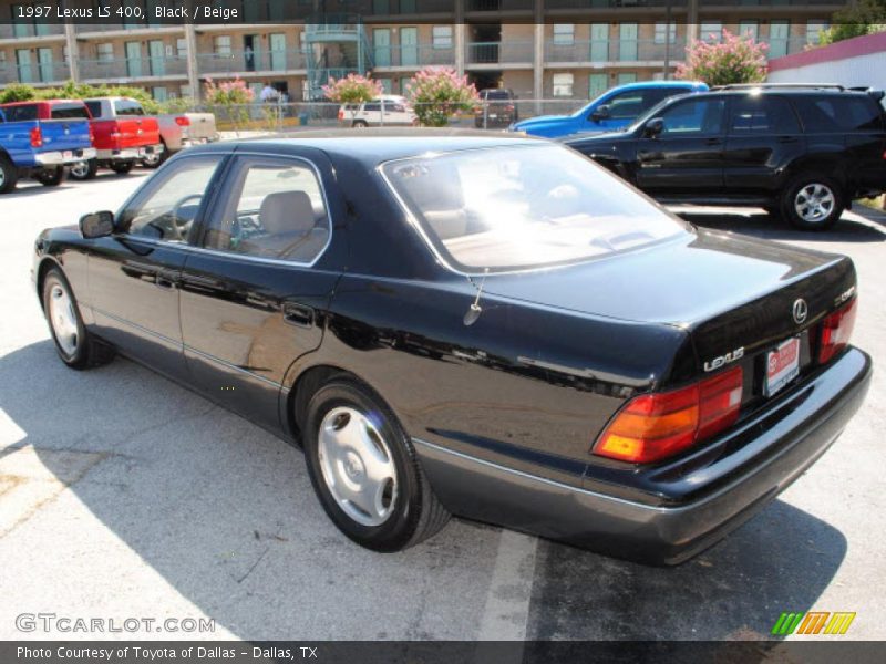 Black / Beige 1997 Lexus LS 400