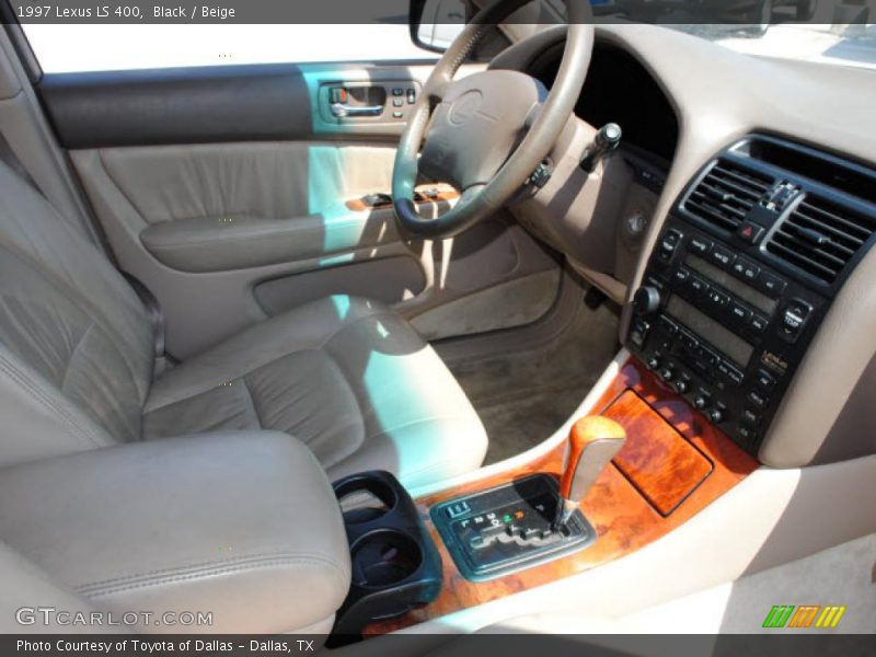 Black / Beige 1997 Lexus LS 400