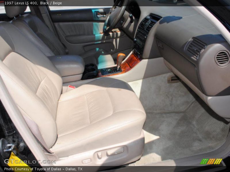 Black / Beige 1997 Lexus LS 400