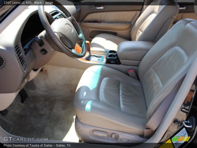 Black / Beige 1997 Lexus LS 400