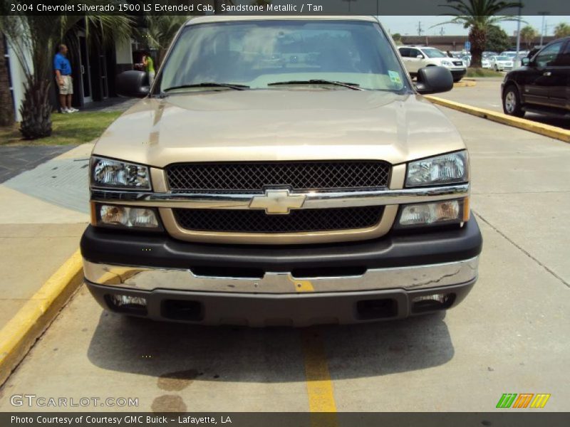 Sandstone Metallic / Tan 2004 Chevrolet Silverado 1500 LS Extended Cab