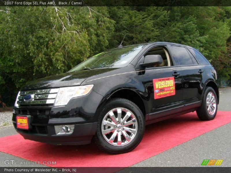 Black / Camel 2007 Ford Edge SEL Plus AWD