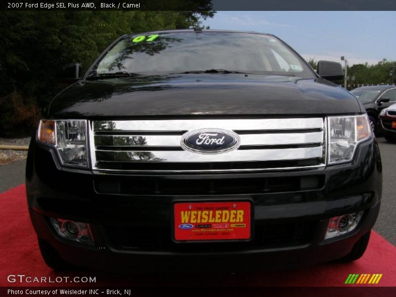 Black / Camel 2007 Ford Edge SEL Plus AWD