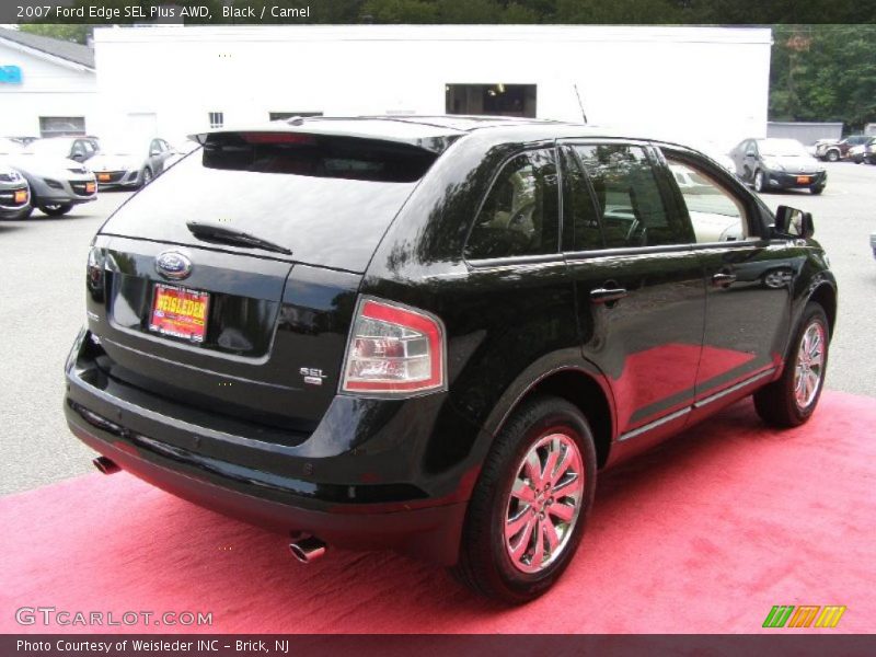 Black / Camel 2007 Ford Edge SEL Plus AWD