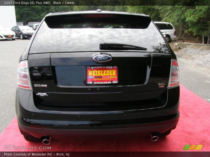 Black / Camel 2007 Ford Edge SEL Plus AWD