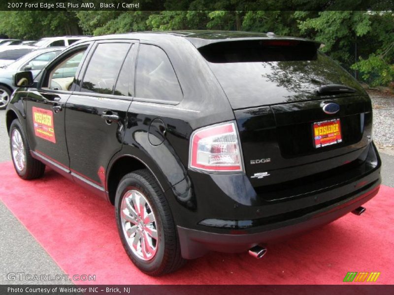 Black / Camel 2007 Ford Edge SEL Plus AWD