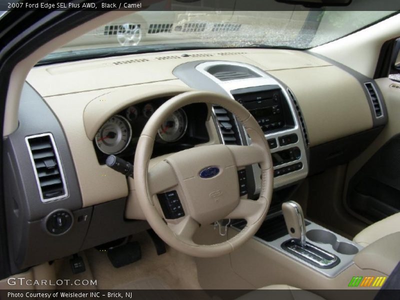 Black / Camel 2007 Ford Edge SEL Plus AWD