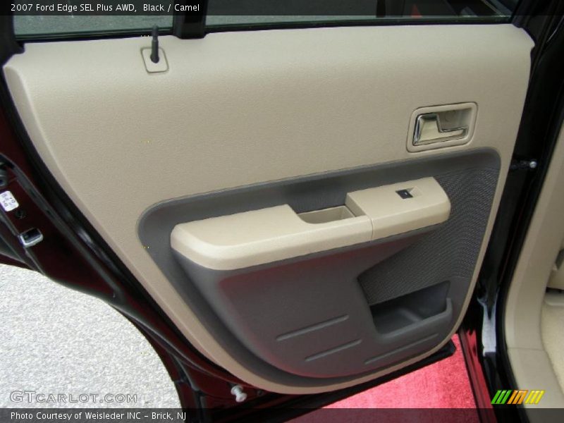 Black / Camel 2007 Ford Edge SEL Plus AWD