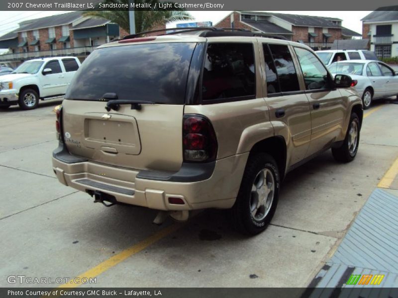 Sandstone Metallic / Light Cashmere/Ebony 2007 Chevrolet TrailBlazer LS