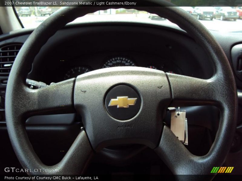 Sandstone Metallic / Light Cashmere/Ebony 2007 Chevrolet TrailBlazer LS
