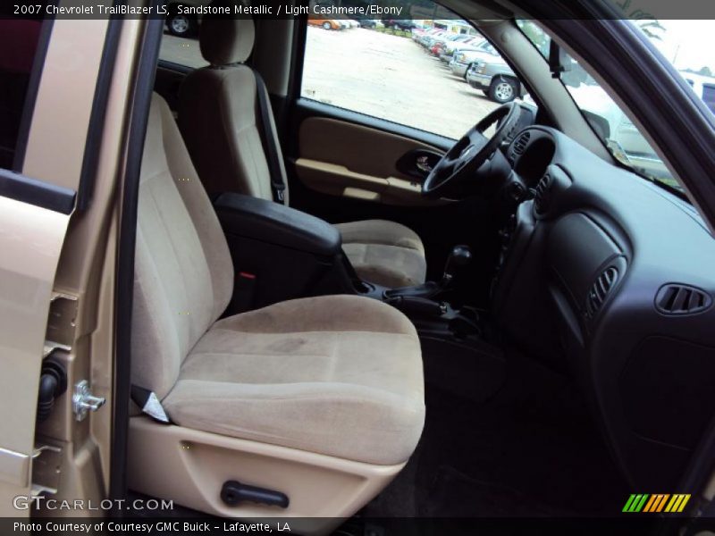 Sandstone Metallic / Light Cashmere/Ebony 2007 Chevrolet TrailBlazer LS