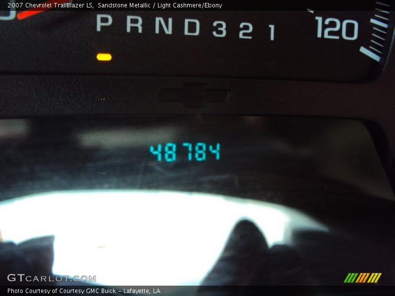 Sandstone Metallic / Light Cashmere/Ebony 2007 Chevrolet TrailBlazer LS