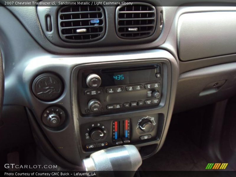 Sandstone Metallic / Light Cashmere/Ebony 2007 Chevrolet TrailBlazer LS