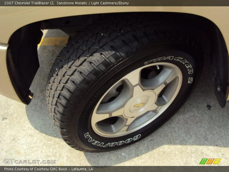 Sandstone Metallic / Light Cashmere/Ebony 2007 Chevrolet TrailBlazer LS