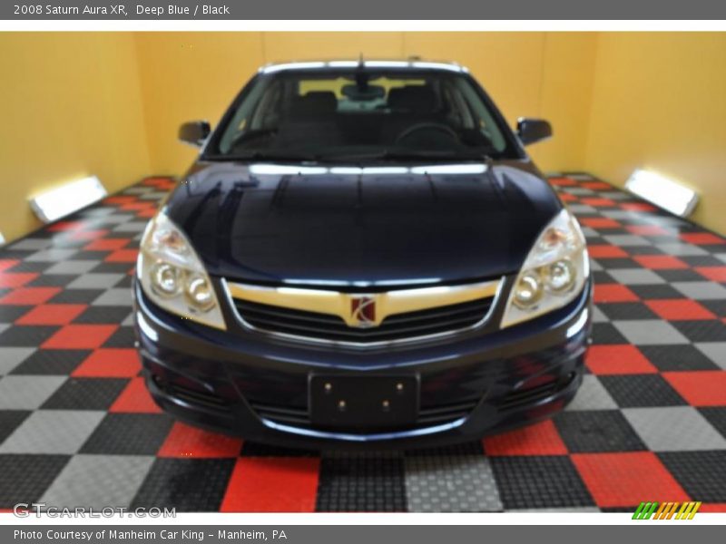 Deep Blue / Black 2008 Saturn Aura XR