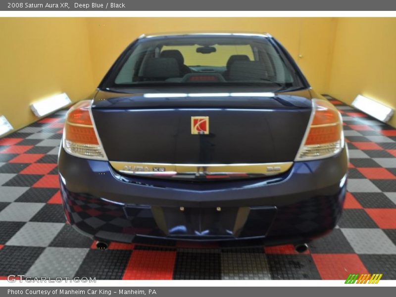 Deep Blue / Black 2008 Saturn Aura XR