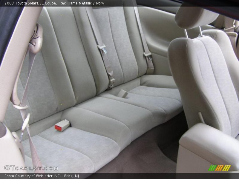 Red Flame Metallic / Ivory 2003 Toyota Solara SE Coupe