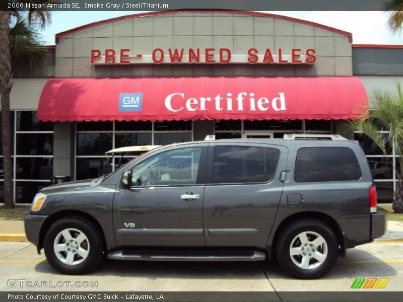 Smoke Gray / Steel/Titanium 2006 Nissan Armada SE