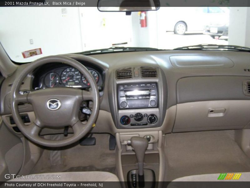 Black Mica / Beige 2001 Mazda Protege LX