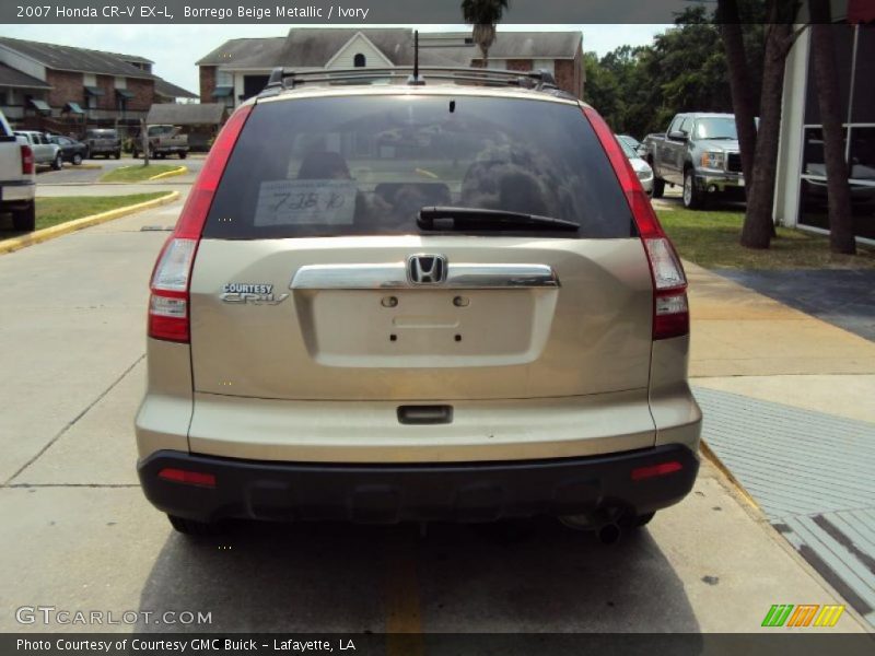 Borrego Beige Metallic / Ivory 2007 Honda CR-V EX-L