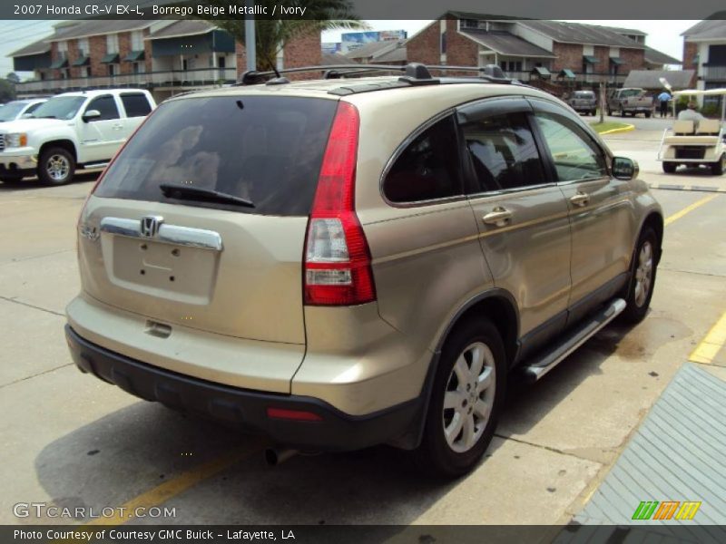 Borrego Beige Metallic / Ivory 2007 Honda CR-V EX-L