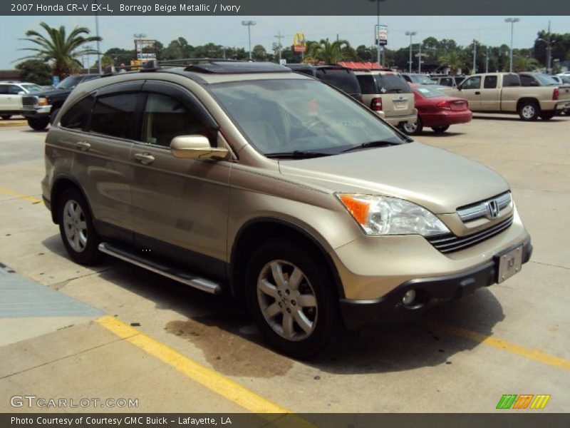 Borrego Beige Metallic / Ivory 2007 Honda CR-V EX-L
