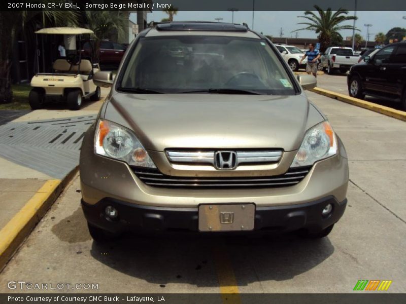 Borrego Beige Metallic / Ivory 2007 Honda CR-V EX-L